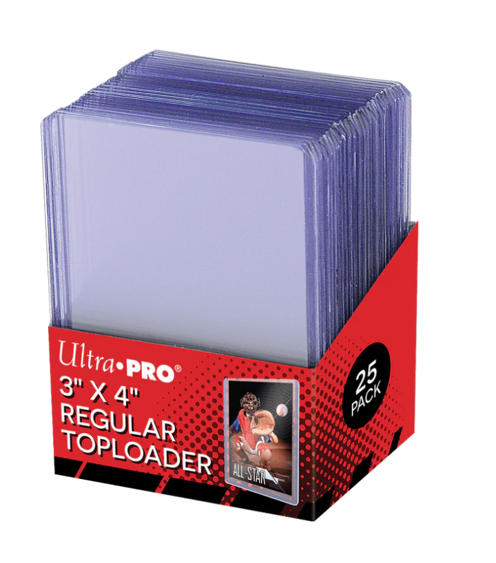 Ultra Pro - 3" x 4" Clear Regular Toploader (25 Stück)