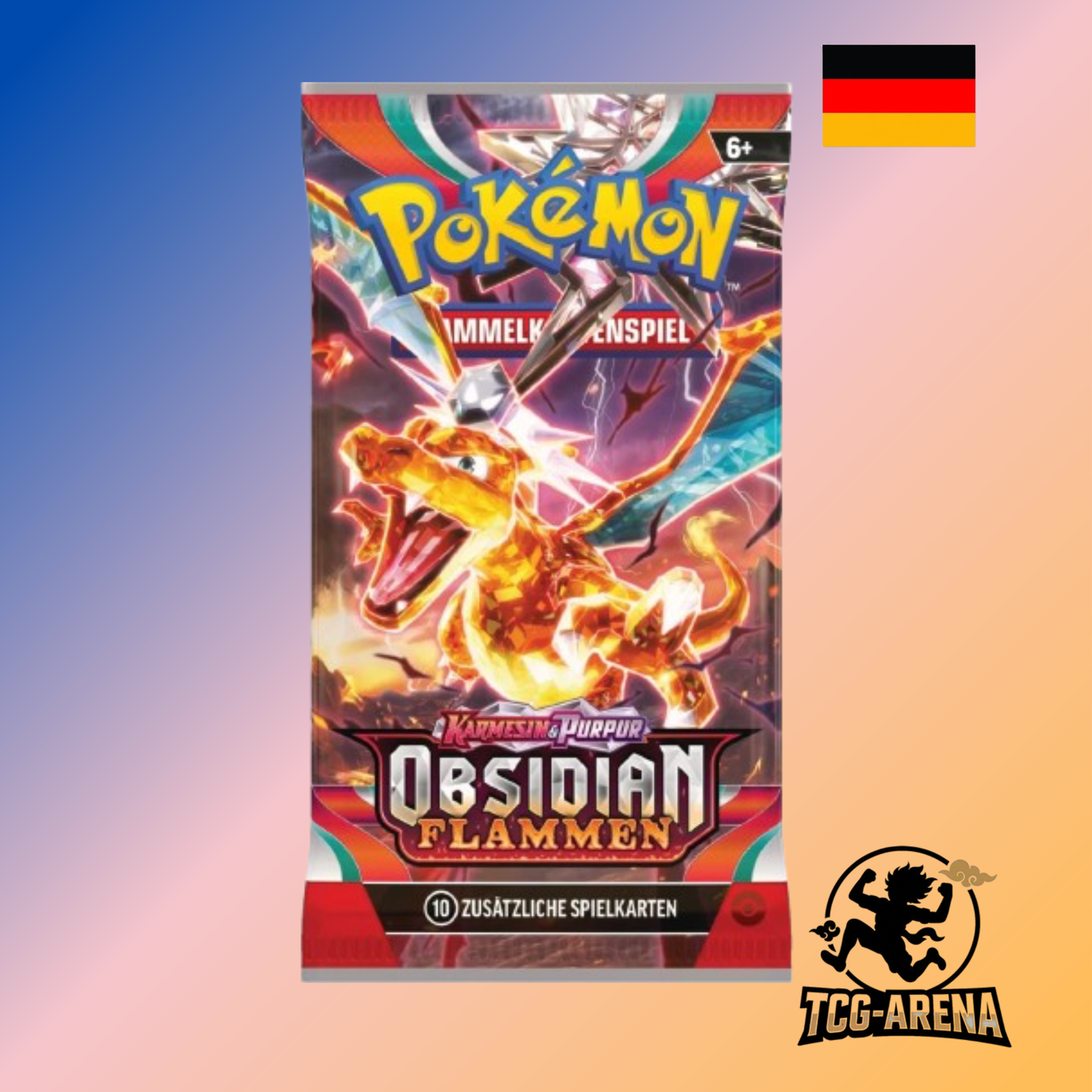 Pokemon - Obsidian Flammen Booster (DE)