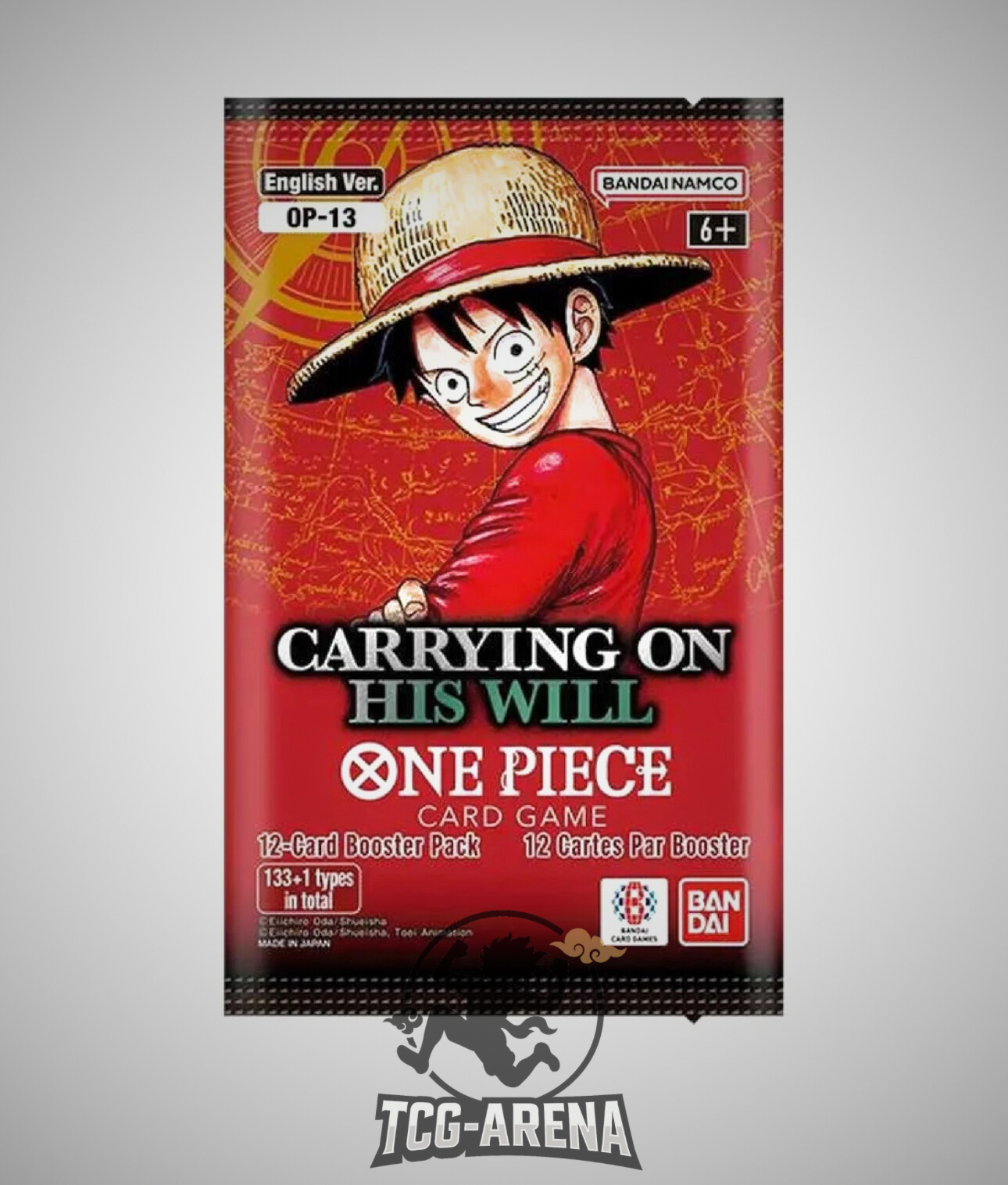 One Piece Carrying in His Will Booster OP13 Englisch