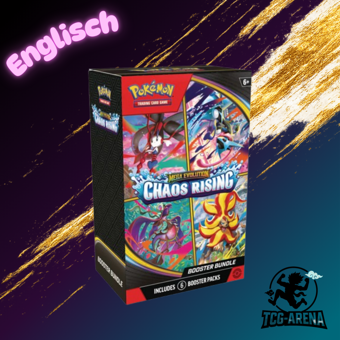 Pokemon - Chaos Rising Booster Bundle