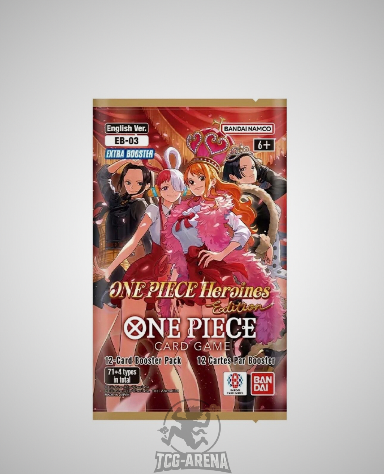 4x One Piece - EB-03 Extra Booster Bundle [Englisch]