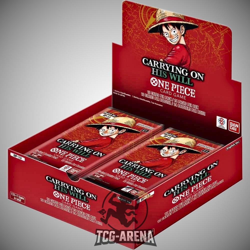 One Piece OP13 Display Carrying on His Will 24 Booster ENG
