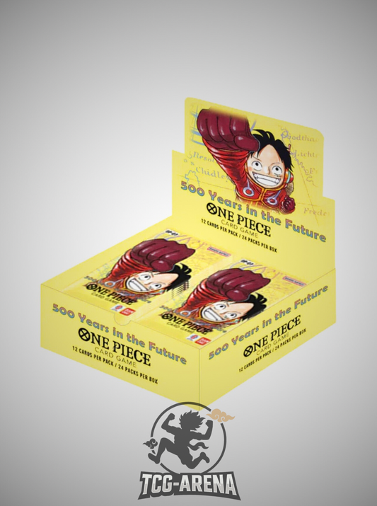 One Piece OP07 500 Years in the Future Display