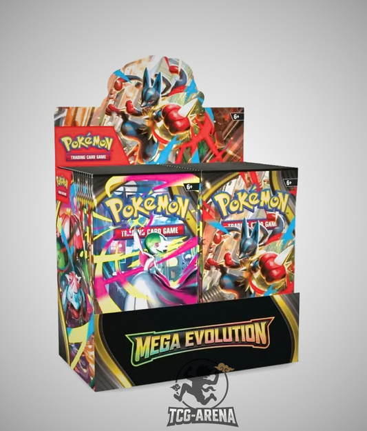 Pokémon Mega-Entwicklung Booster Display - Englisch