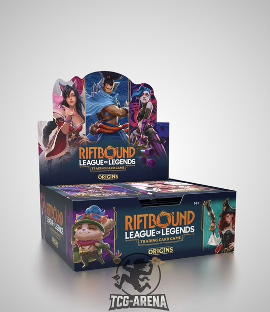 RIFTBOUND „LEAGUE OF LEGENDS“-TCG – ORIGINS-BOOSTERBOX