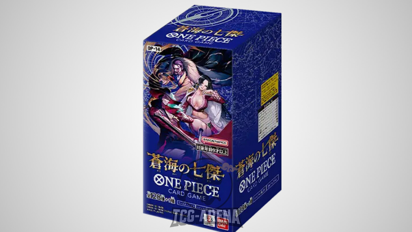 One Piece The Seven Warlords of the Sea (OP14) Display (JAP)