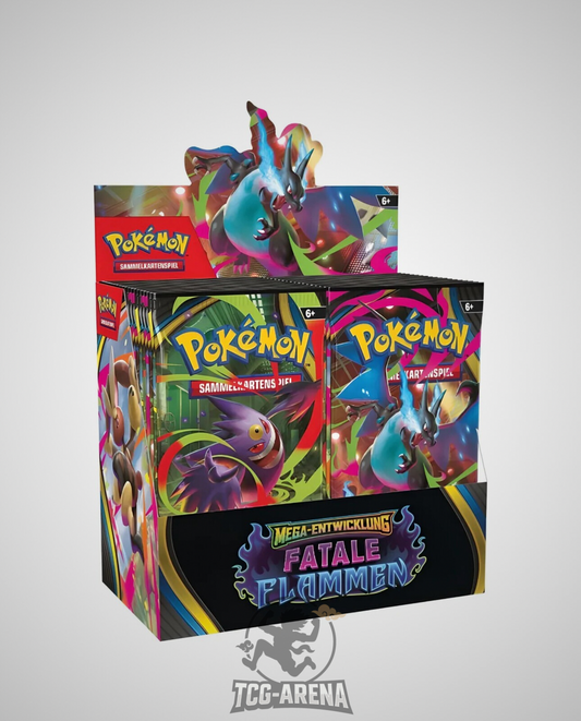Pokémon Fatale Flammen Display (DE)