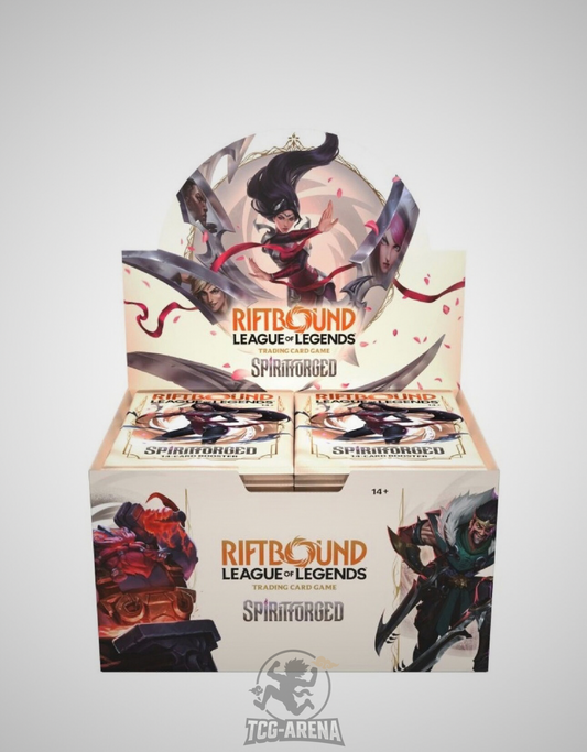 RIFTBOUND LEAGUE OF LEGENDS - SPIRITFORGED BOOSTER DISPLAY (ENGLISCH)