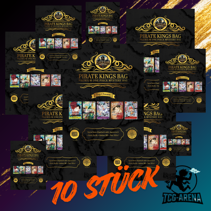 10x Pirate Kings Bag – Premium One Piece Mystery Bag