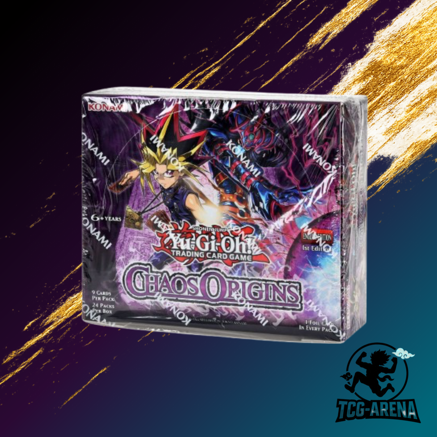 Yu-Gi-Oh! - Chaos Origin Sammelkarten Booster Display englische Version