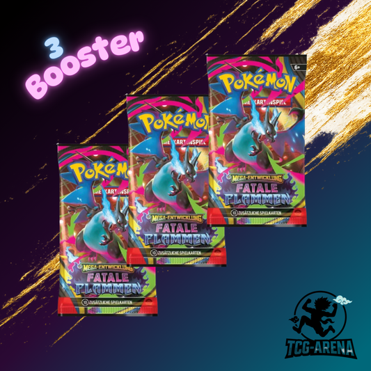 Pokémon Boosterpack Mega-Entwicklung - Fatale Flammen