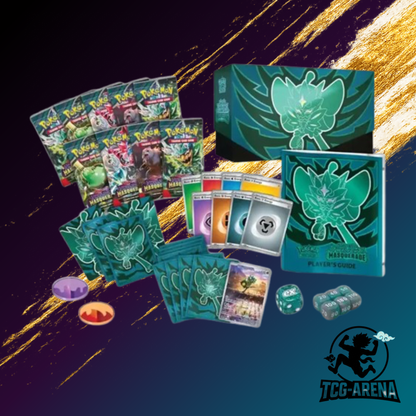 Pokemon Karmesin & Purpur KP06 Maskerade im Zwielicht Top Trainer Box (deutsch)