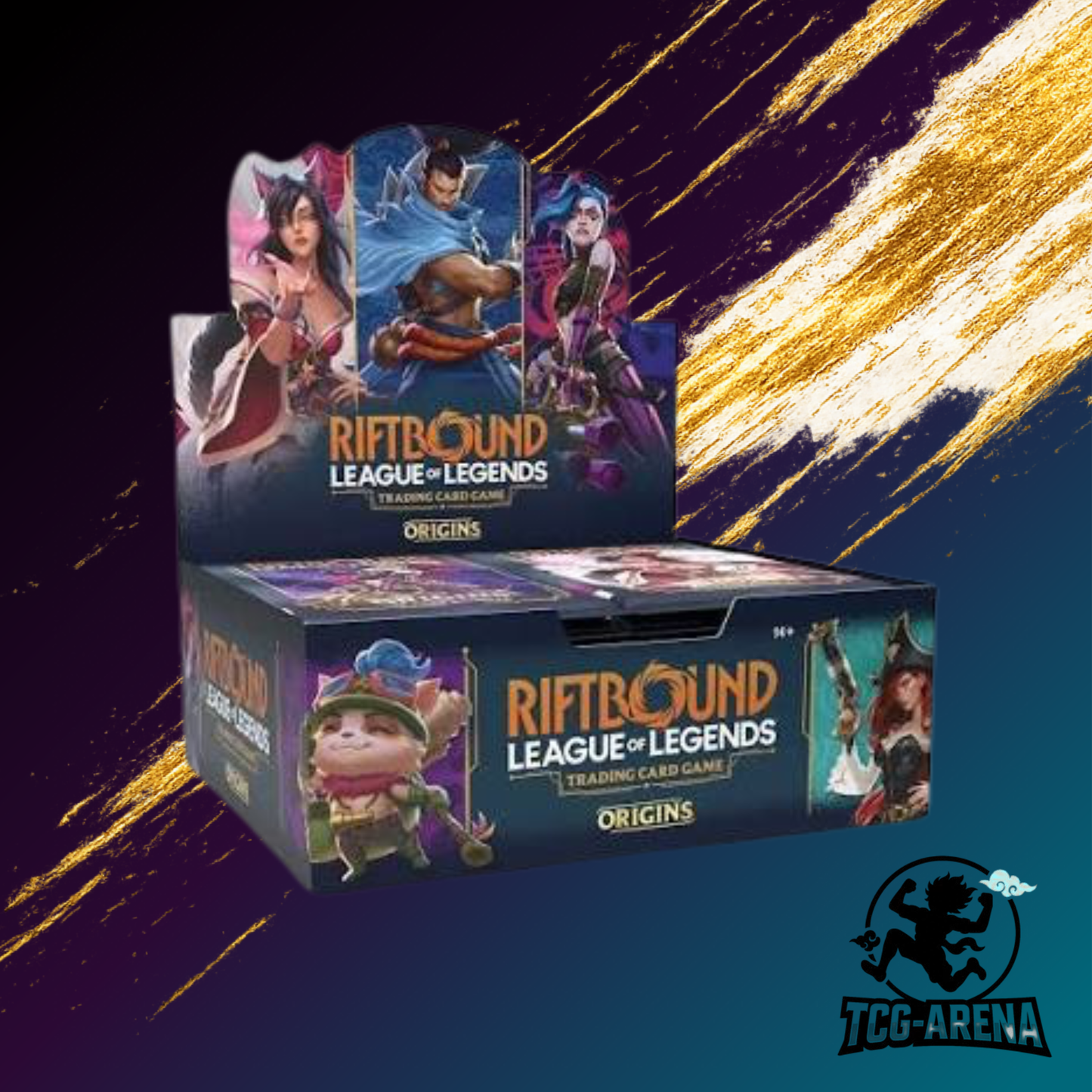 League of Legends: Origins - Booster-Display (24 Booster) - englisch