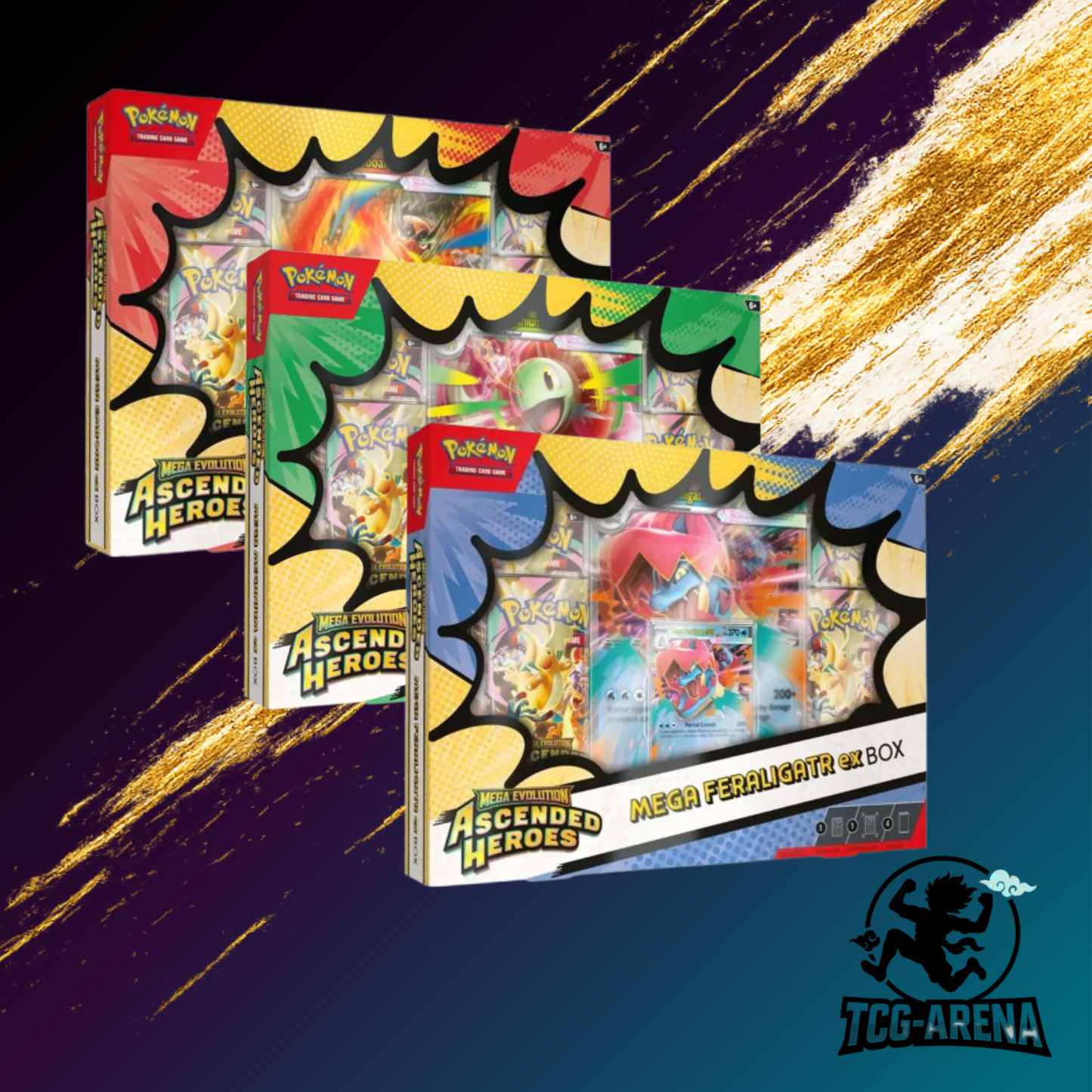 Pokemon Ascended Heroes Ex Box Englisch